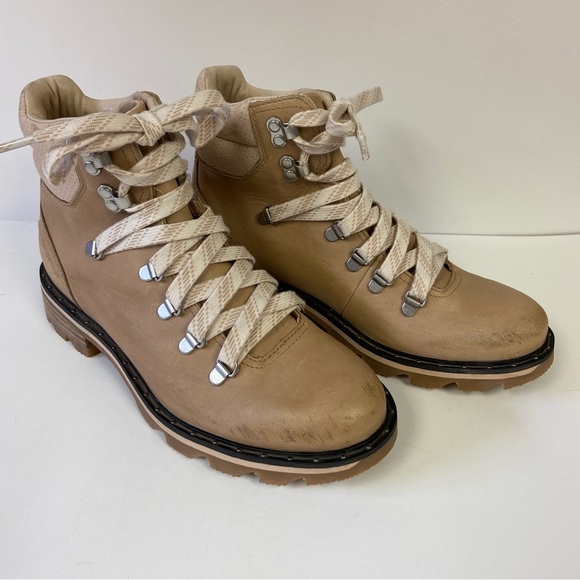 Sorel Tan Lace Up Boots - Picture 2 of 10
